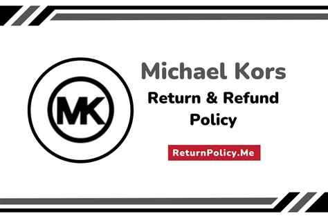 michael kors jewelry warranty|michael kors outlet refund policy.